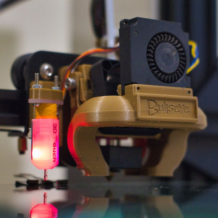 Close-up van een printkop die filament neerlegt